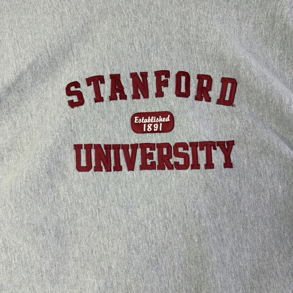 Vintage MV Sport Stanford University Crewneck XL Thick Heavy Duty